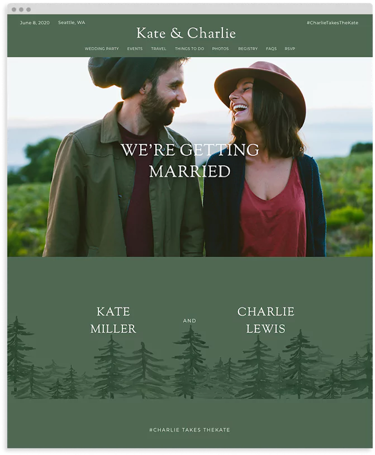 Website theme - Camden
