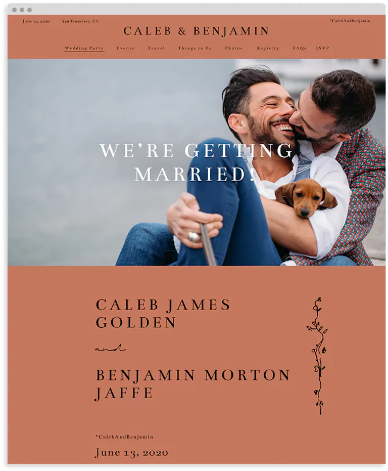 Website theme - Rue